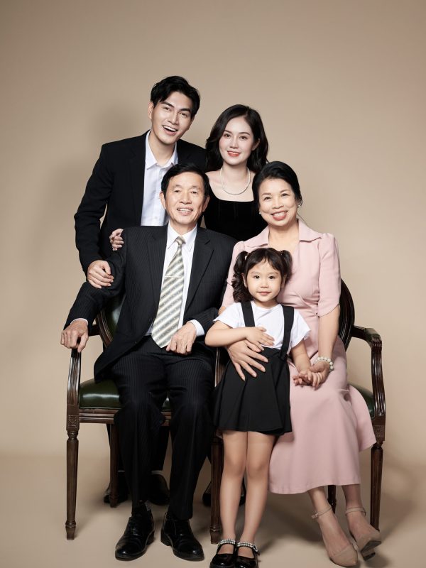 Chụp ảnh gia đình